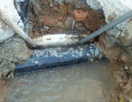金沙测漏水之水管漏水